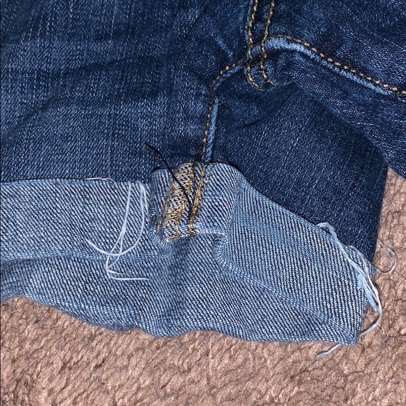 Like New Aeropostale jeans shorts size 0 - Picture 2 of 4